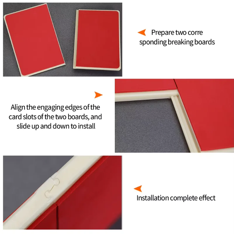 1pcs Reusable Break Board Martial Arts Training Taekwondo Rebreakable Board Taekwondo Training Performance Board thumbnail 5