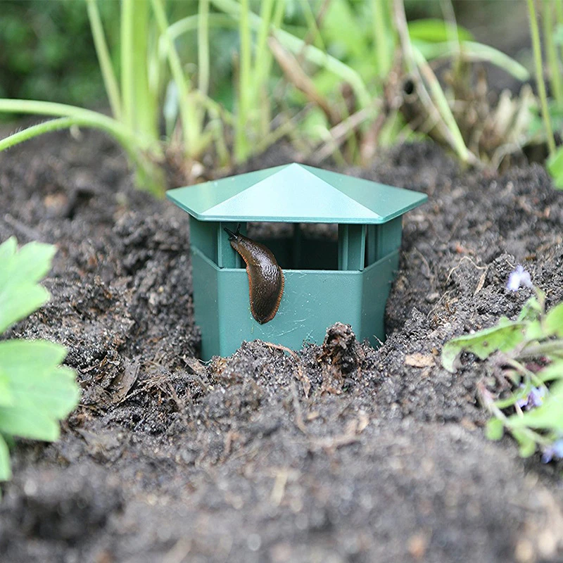  High-Quality Snail Trap Durable Thickened PP Plastic Catcher Safe No Electricity Reusable Garden Slug Cage for Vegetables thumbnail 2