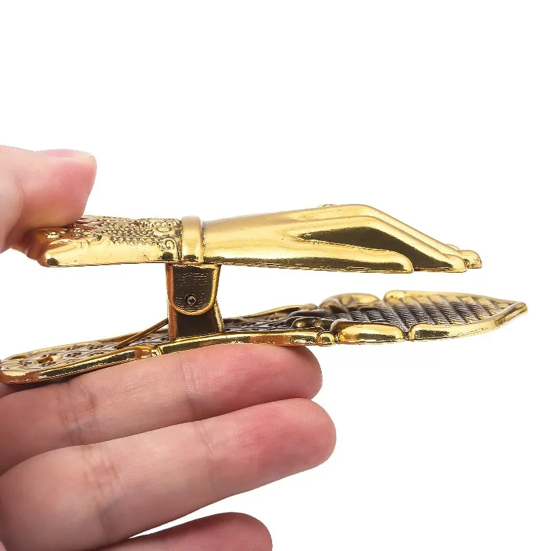 French Vintage Notebook Clip Noble Lady Hand Metal Bookmark Funny Accessory Reading XKSQ02 thumbnail 2