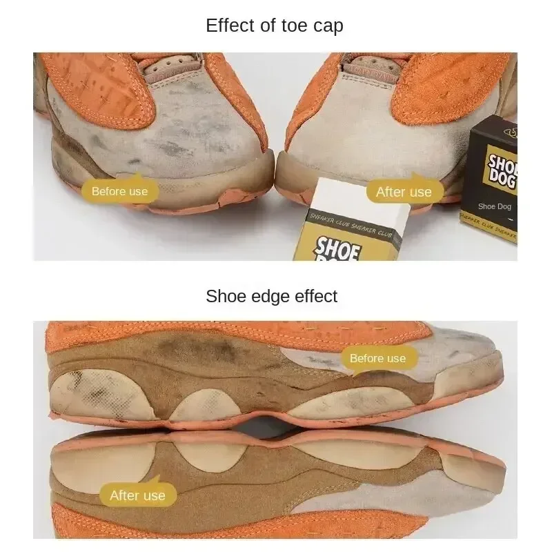 1pcs Shoes Eraser Portable Suede Sheepskin Matte Leather Fabric Care Shoes Cleaning Leather Cleaner Rubber Block Shoe Brush thumbnail 3