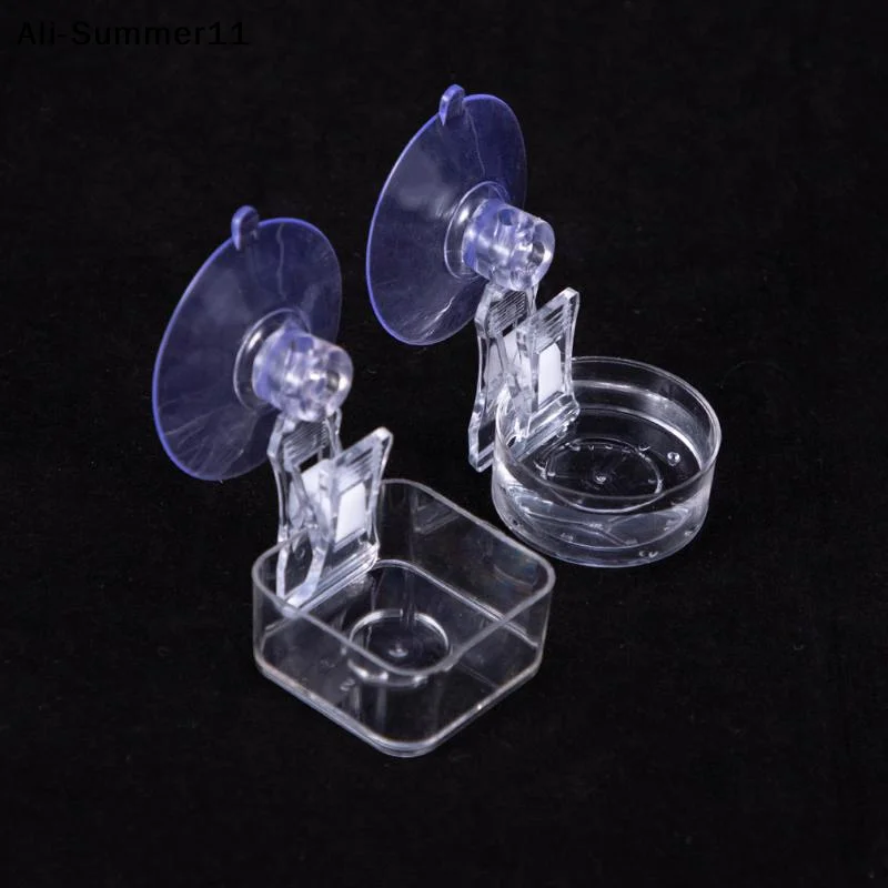 【A6L】Water Food Bowl Suction Cup Food Tray Gecko Reptile Lizards Spider Tree Frogs Feeder Habitat Decoration Pet Supplies thumbnail 5