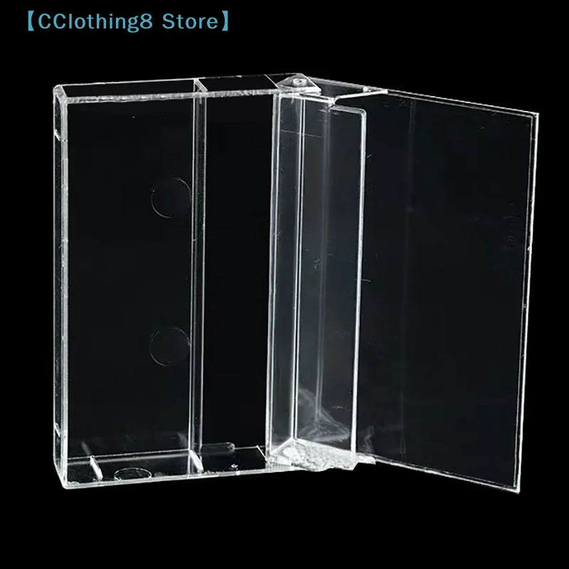 1Pc Cassette Tape Transparent Storage Box Audio Magnetic Recording Blank Tape Case Dustproof Box【AliS8】 thumbnail 2