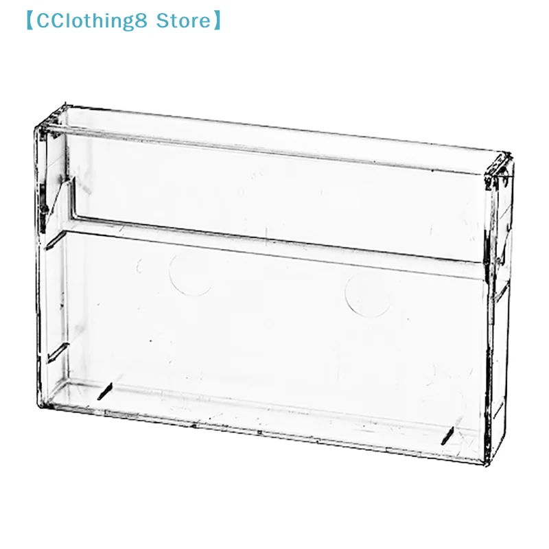 1Pc Cassette Tape Transparent Storage Box Audio Magnetic Recording Blank Tape Case Dustproof Box【AliS8】 thumbnail 4