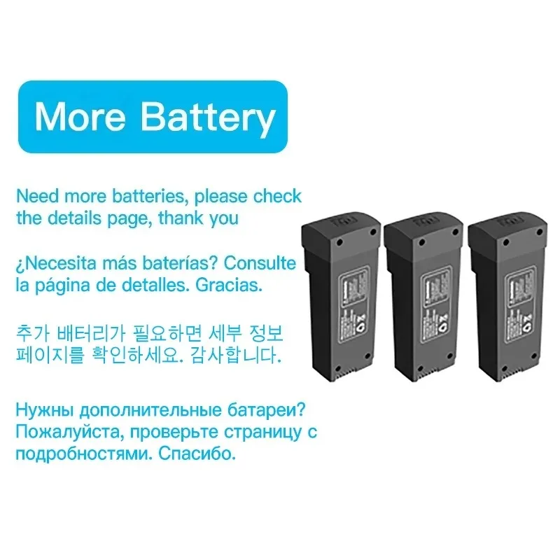 Lenovo Mi A14Pro Max Foldable Drone 8KThree Camera Obstacle Avoidance Optical Flow GPS RC Quadcopter Aerial Photography Aircraft thumbnail 6