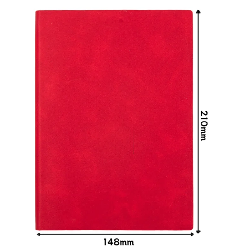 A5 Soft Leather Notebook With 60 Sheets120 Inner Pages, Waterproof Cover And Comfortable Touch Business Meetings College Life thumbnail 5