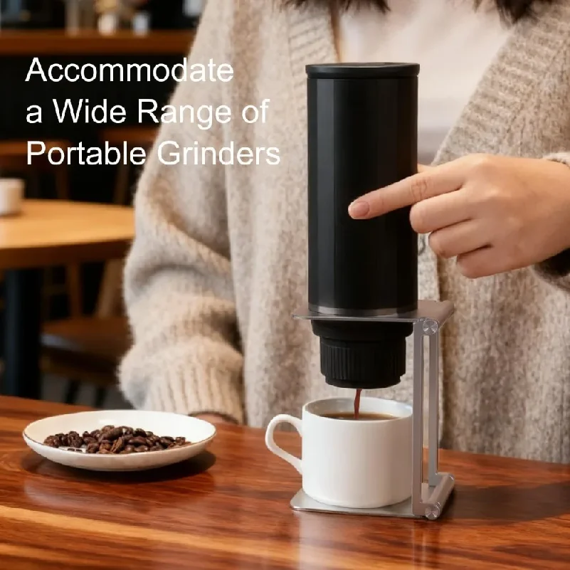 1Pcs Foldable Coffee Machine Stand Portable Pour Over Dripper Stand Coffee Machine Accessories for Office Home Camping Travel thumbnail 4