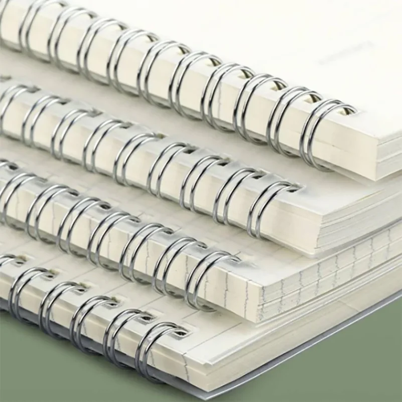 A5/B5/A4 Coil Notebook Grids Upward Flipping Notepad 80 Sheets Hard Cover Sketchbook School Office Supplies thumbnail 6