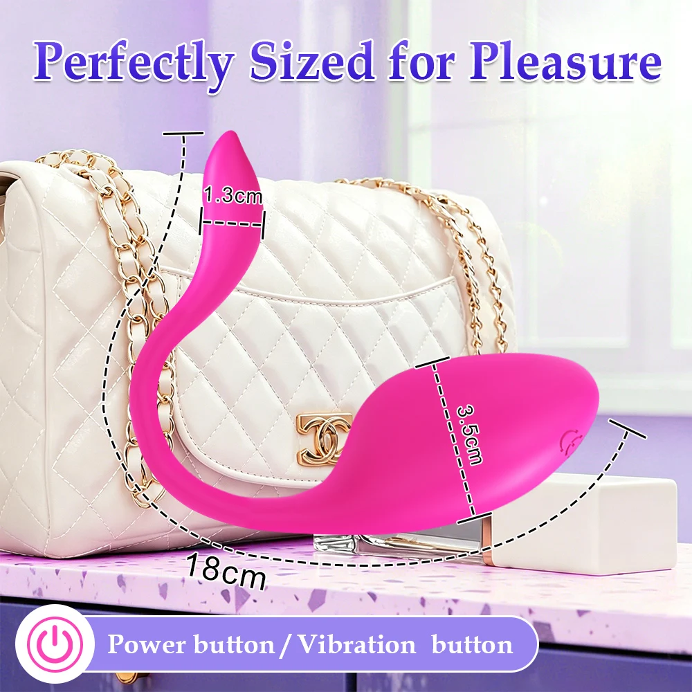 APP Control Wearable Vibration Jump Egg G spot Clitoral Stimulation Massager Adult Products For Female Masturbation Sex Toys thumbnail 6