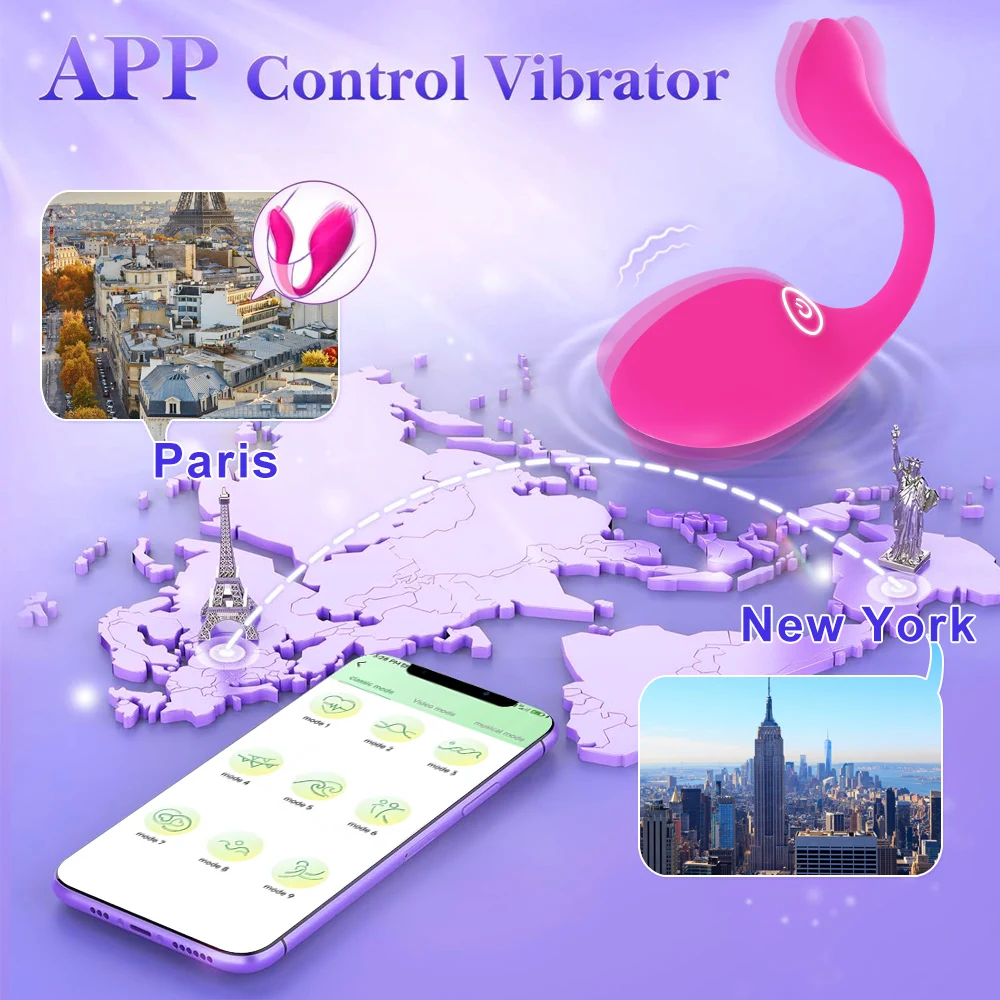 APP Control Wearable Vibration Jump Egg G spot Clitoral Stimulation Massager Adult Products For Female Masturbation Sex Toys thumbnail 5
