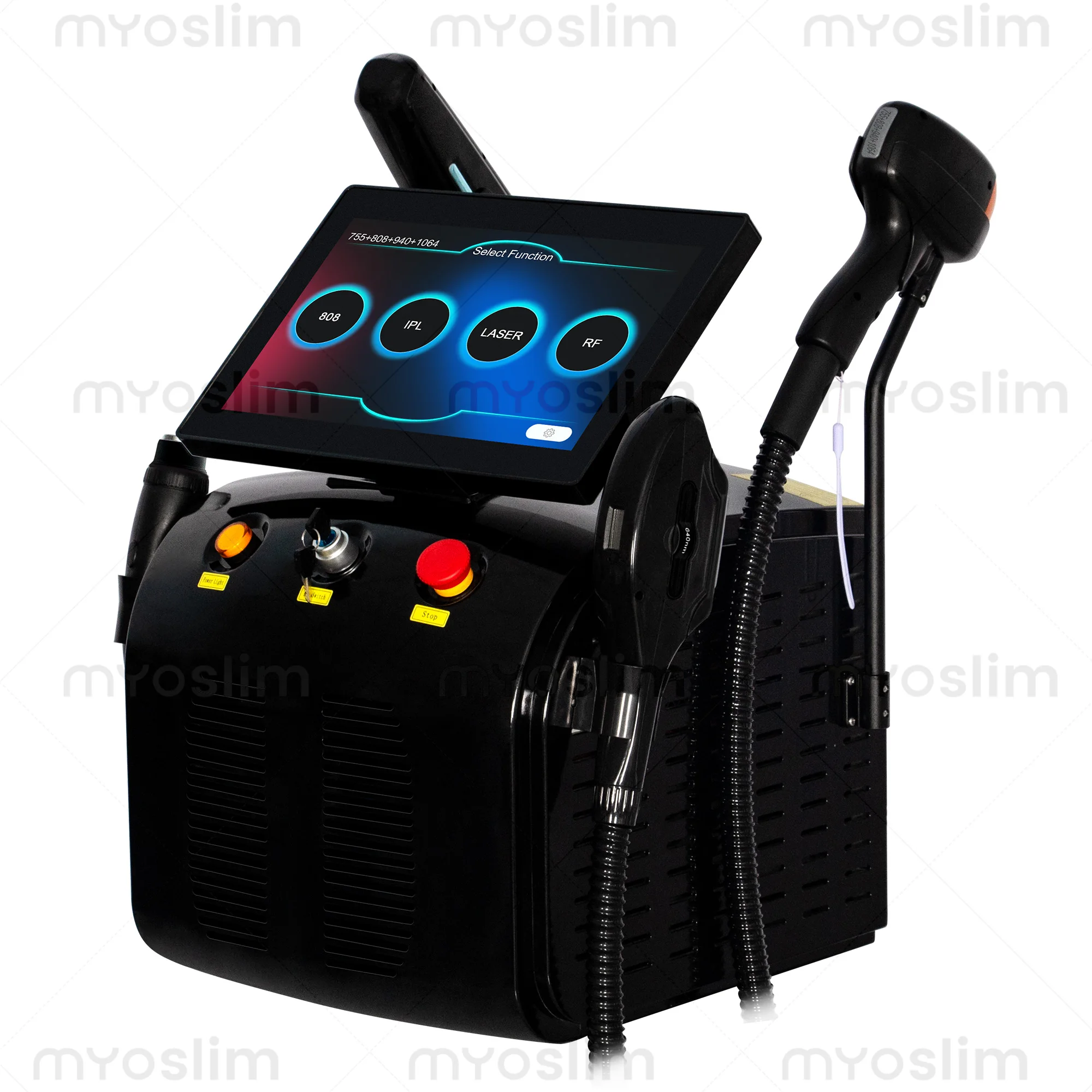 Professional 5000W Diode Laser Hair Removal 3 Wavelength Ice Titanium Beauty Machine thumbnail 5