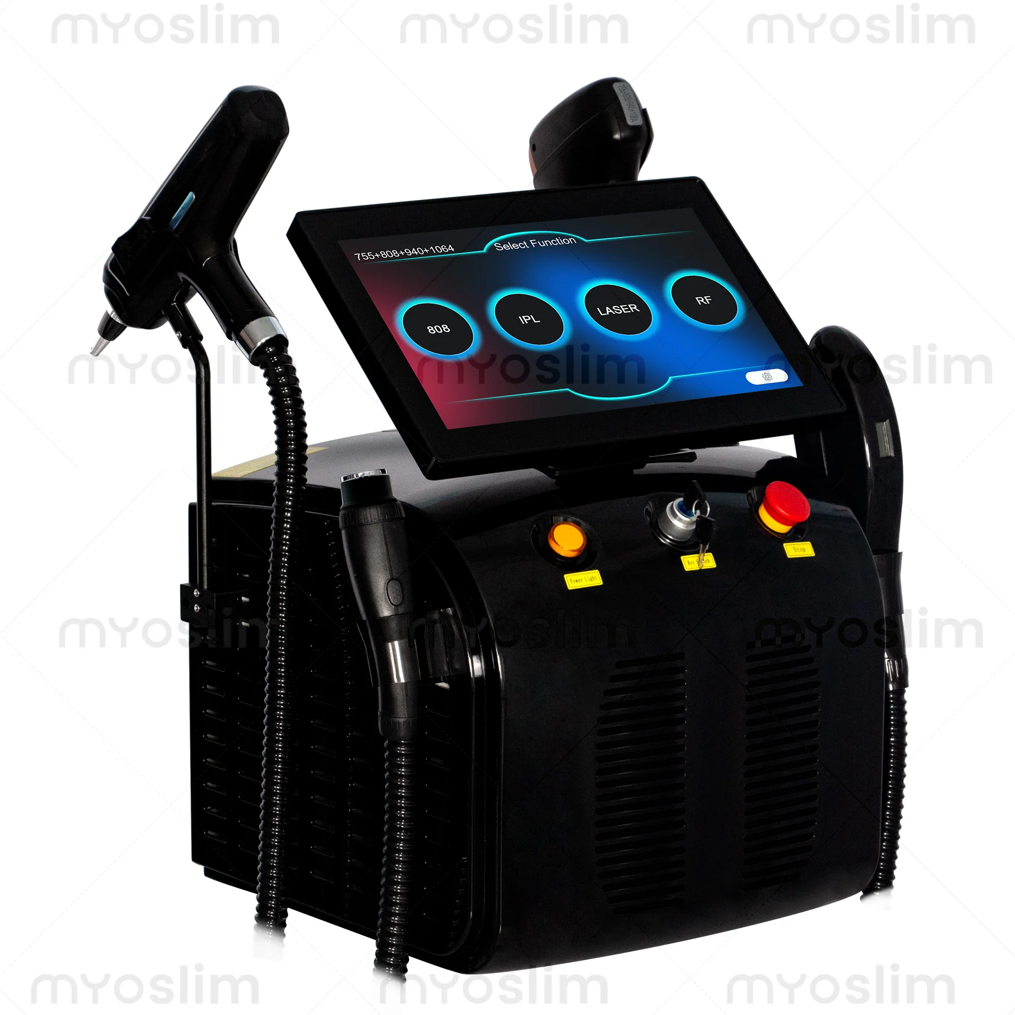 Professional 5000W Diode Laser Hair Removal 3 Wavelength Ice Titanium Beauty Machine thumbnail 2