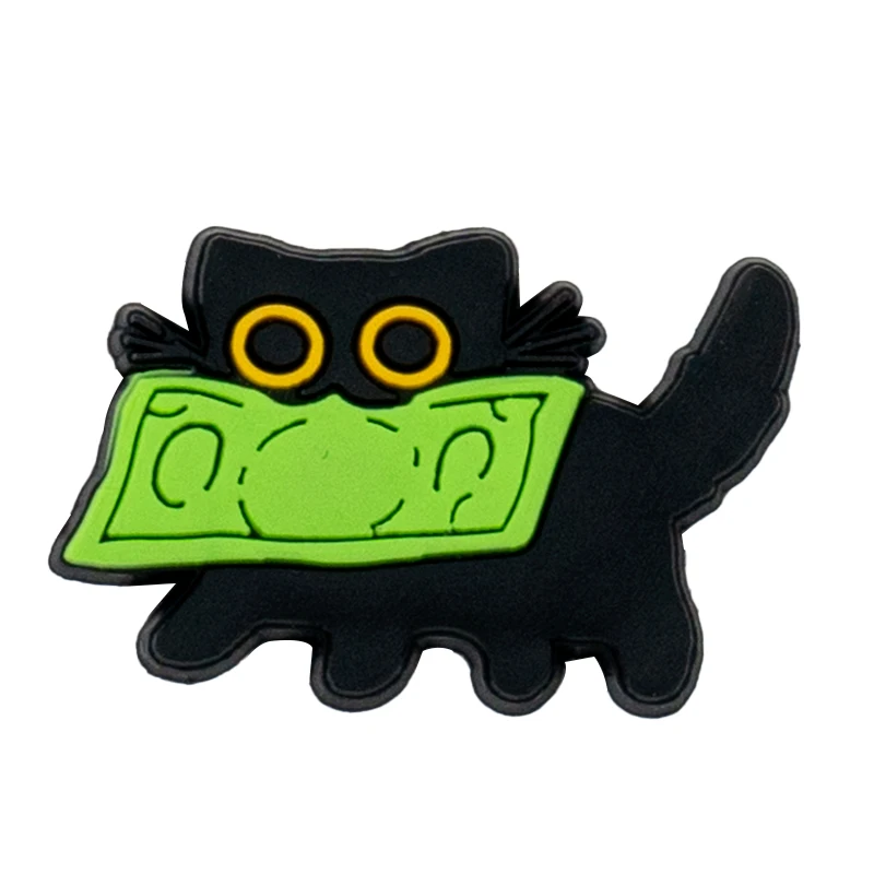 1-36PCS Salamander Shoe Charms Accessories,Frog Dog Cat Charms for Shoes,Cute Cow Clog Buckle Decorations for Sandals thumbnail 6