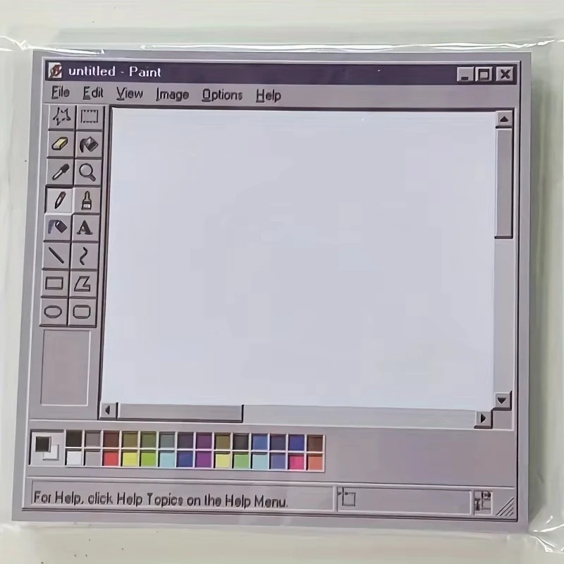 Vintage Computer Drawing Sticky Notes 50 Sheets Durable Adhesive Journaling Scrapbooking School Office Artist DIY Craft Memo thumbnail 6