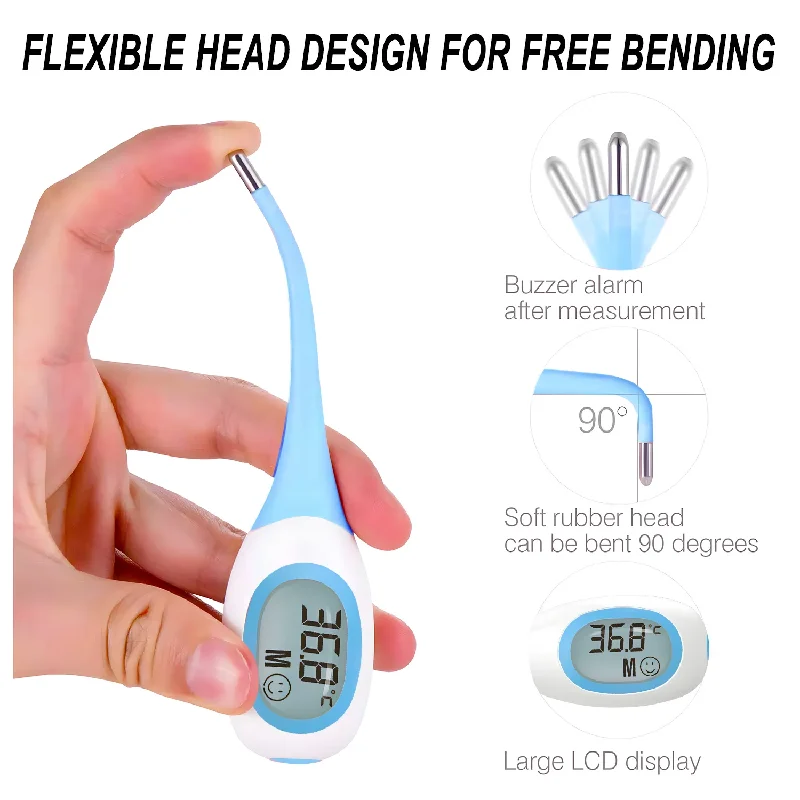 Professional LED Pet Dog Cat Electronic Thermometer Safe Wet Dry Thermometer Veterinary Thermometer Pet Medical Equipment Tools thumbnail 3