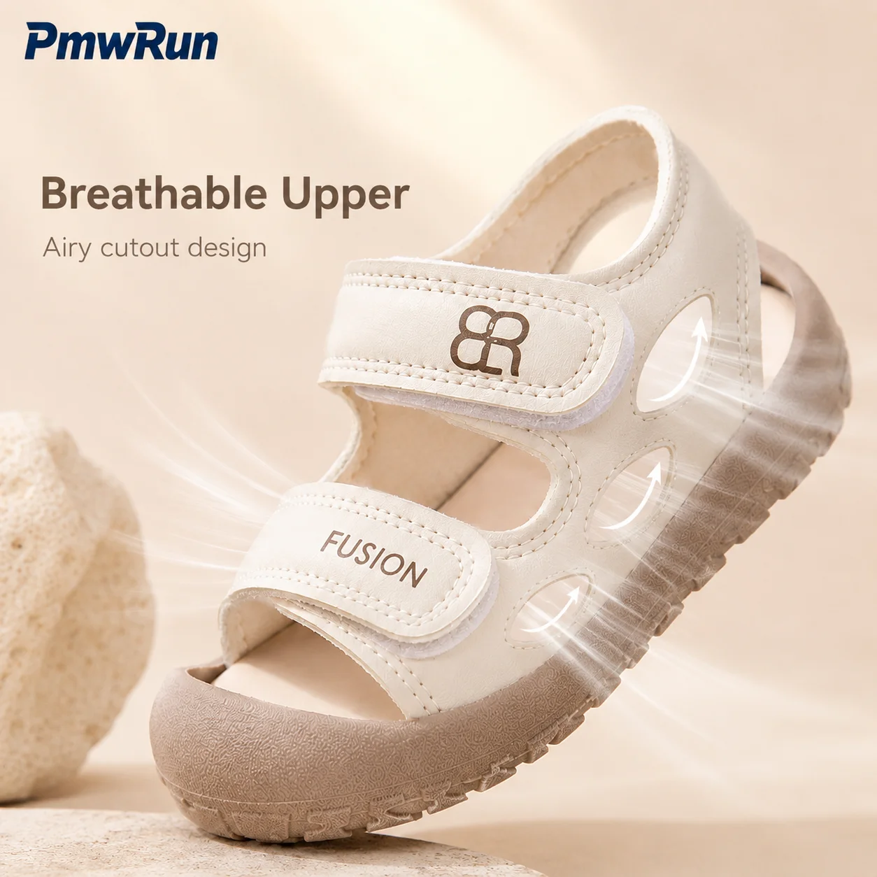 PU Leather Summer Sandals For Children Toe Protection Baby Boy's Girl's Toddler Sandals Ergonomics Anti-slippery Kid's Sandals thumbnail 4