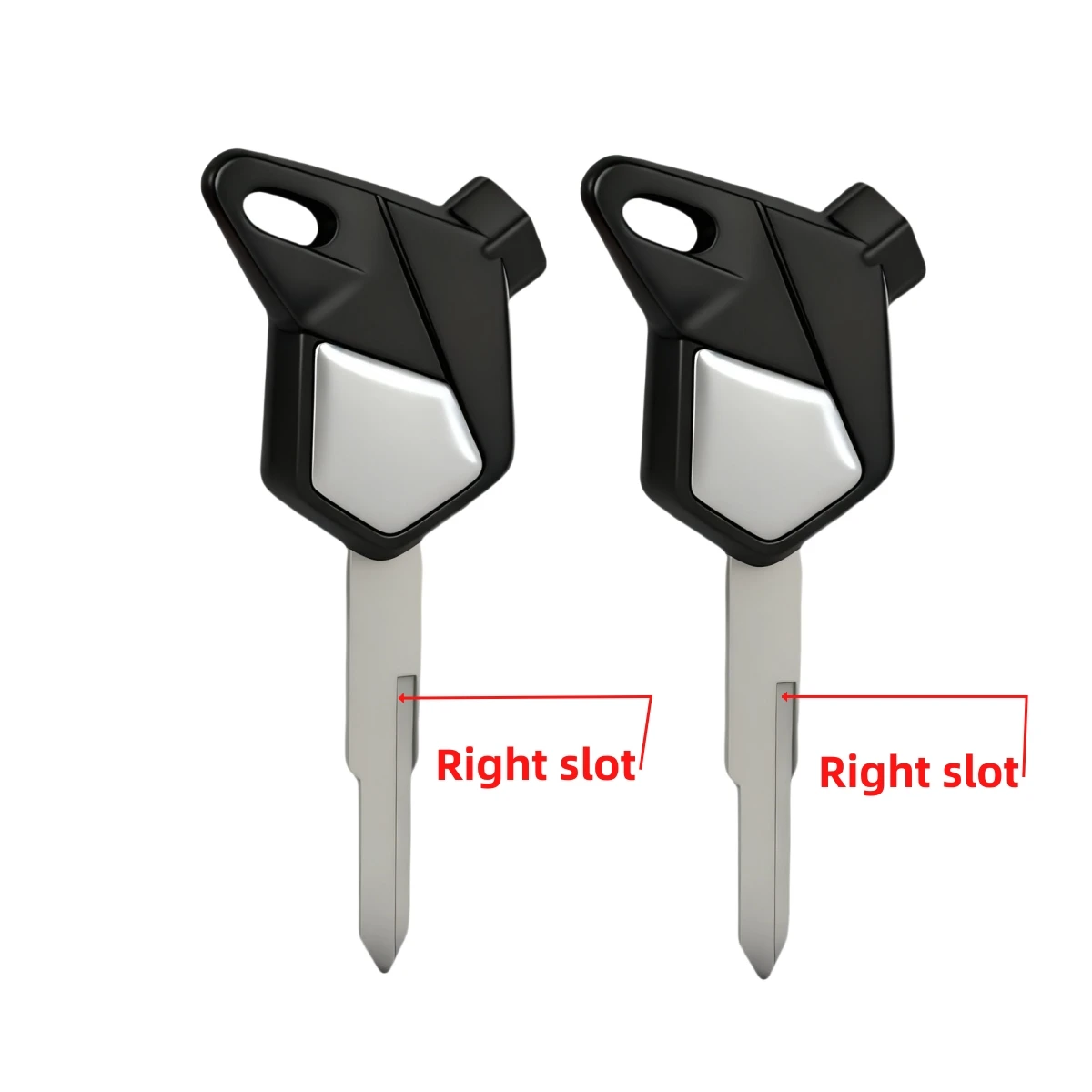 Motorcycle key blank For HONDA Scooter Magnet Anti-theft lock PCX 125 SCR100 WH110 150 LEAD125 AirBlade Emergency key thumbnail 5