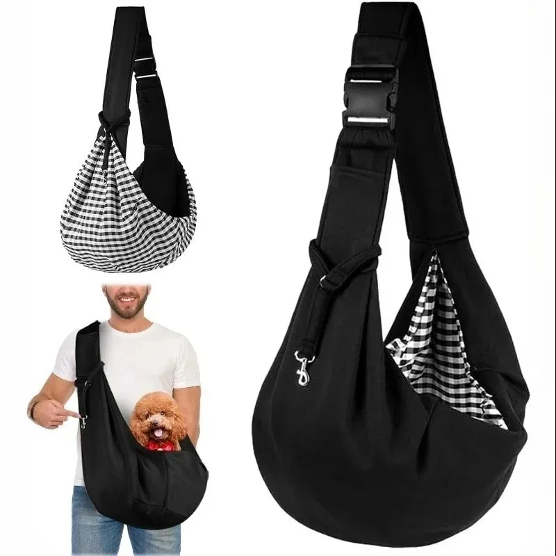 Pet Comfortable Dog Bag,Pet Crossbody Shoulder Bag,Outdoor Travel Portable Cat Puppy Sling Carrier Bag For Small Dogs