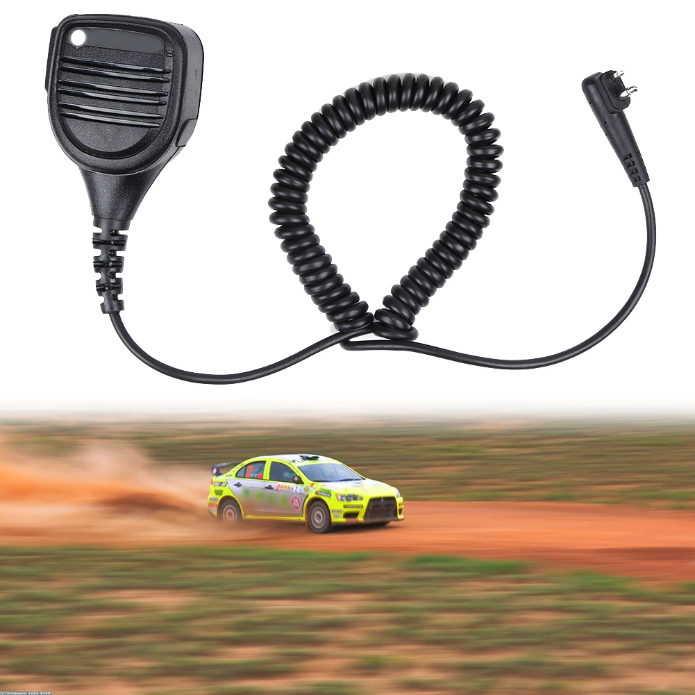 2 Pin Remote Speaker Microphone Cable Length 8.2ft (MAX) Portable Handheld Walkie Talkie Microphone for Motorola CP200 thumbnail 2