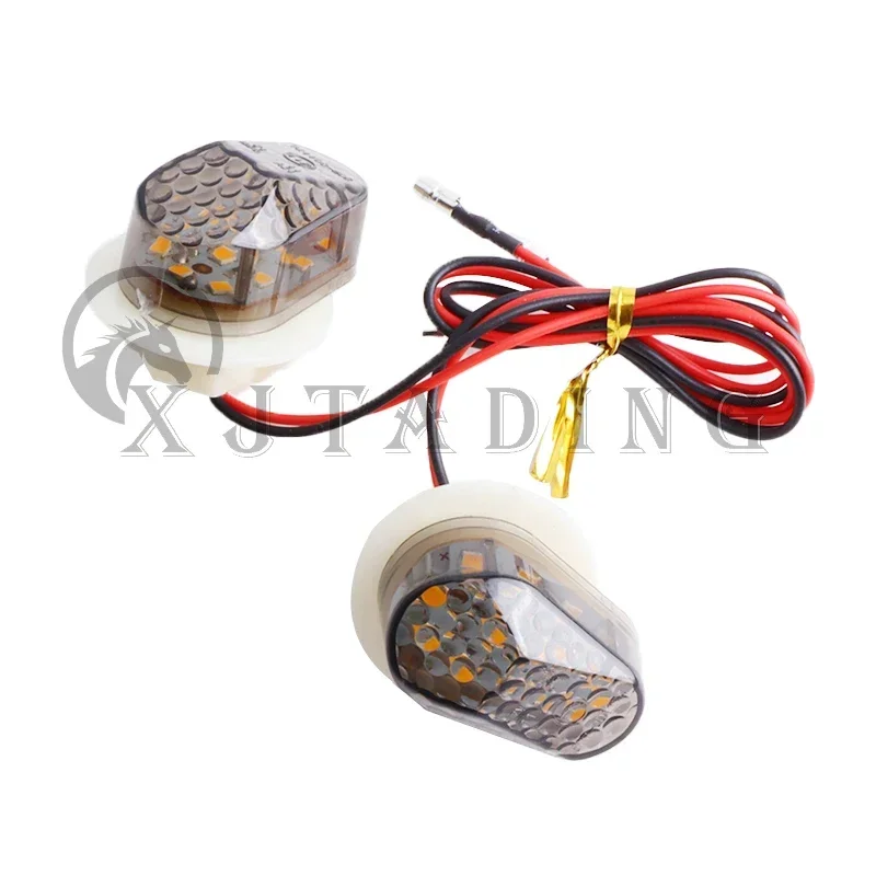 Flush Mount LED Indicator Light Moto Flashing For Yamaha YZF R1 R6 YZF R6S FZ1S FAZER 1000 FZ6S FAZER 600 Motorcycle Turn Signal thumbnail 6