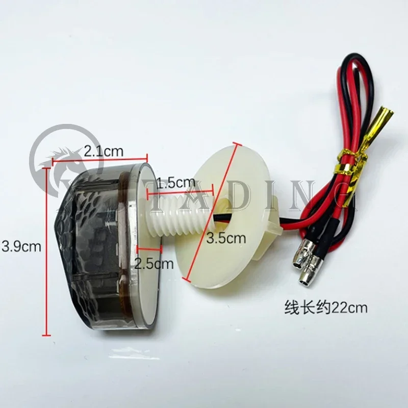 Flush Mount LED Indicator Light Moto Flashing For Yamaha YZF R1 R6 YZF R6S FZ1S FAZER 1000 FZ6S FAZER 600 Motorcycle Turn Signal thumbnail 4