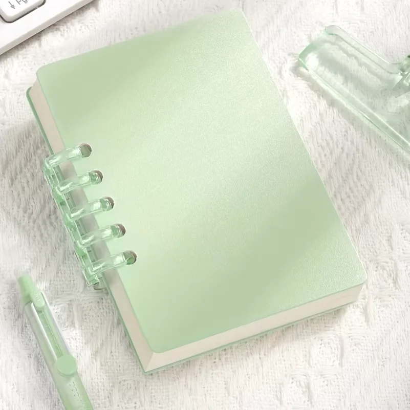 80pcs Portable Pocket A7 Loose Leaf Notepad Retro Cartoon Rainbow Memo Planner School Office Study Organizer thumbnail 6