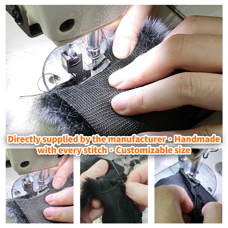 Handheld microphone furry cover, windproof, anti-sputum, noise reduction microphone protective cover for outdoor shooting thumbnail 3