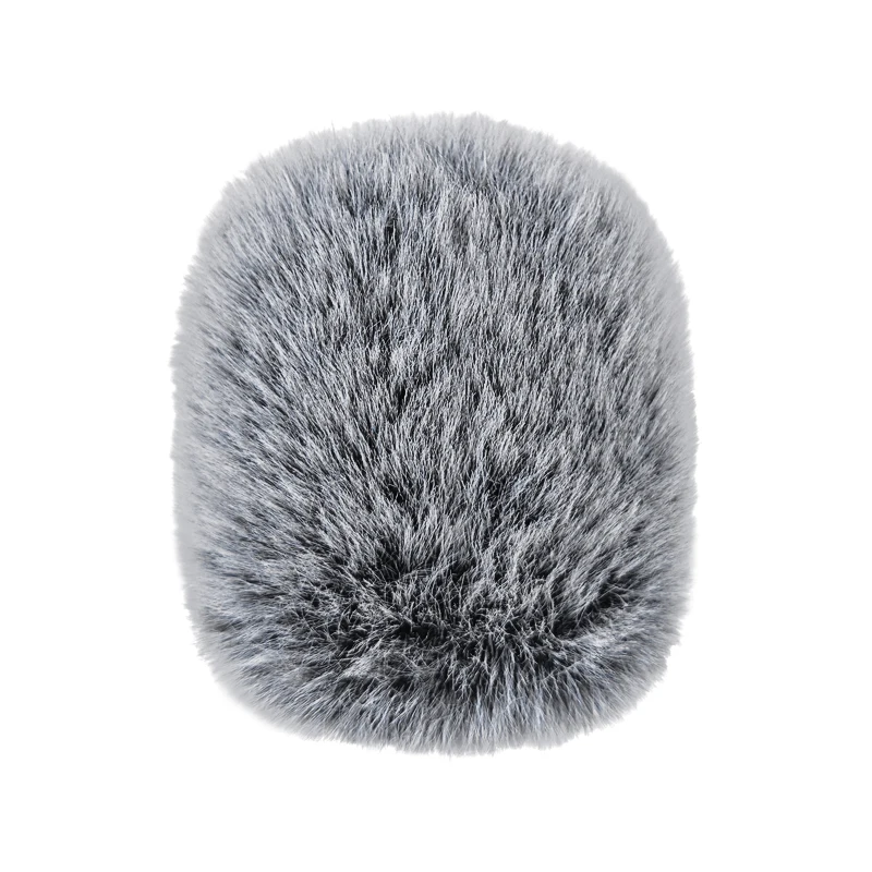 Handheld microphone furry cover, windproof, anti-sputum, noise reduction microphone protective cover for outdoor shooting thumbnail 5