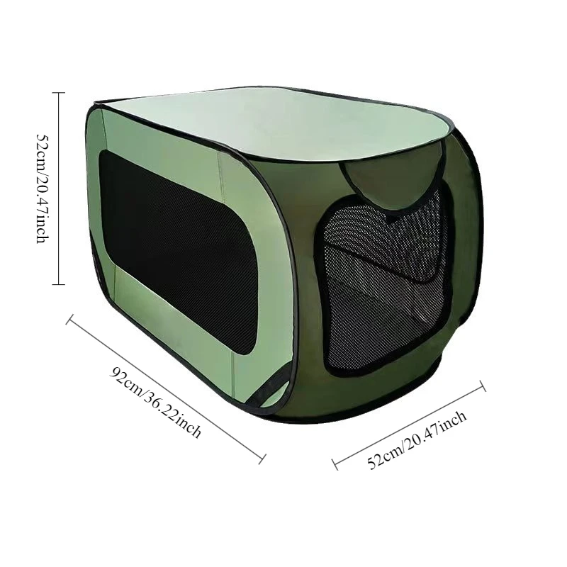 Portable Pet Tent Foldable Exercise Pen Dog Cat House Indoor Outdoor Birthing Room for Puppy Kitten thumbnail 2