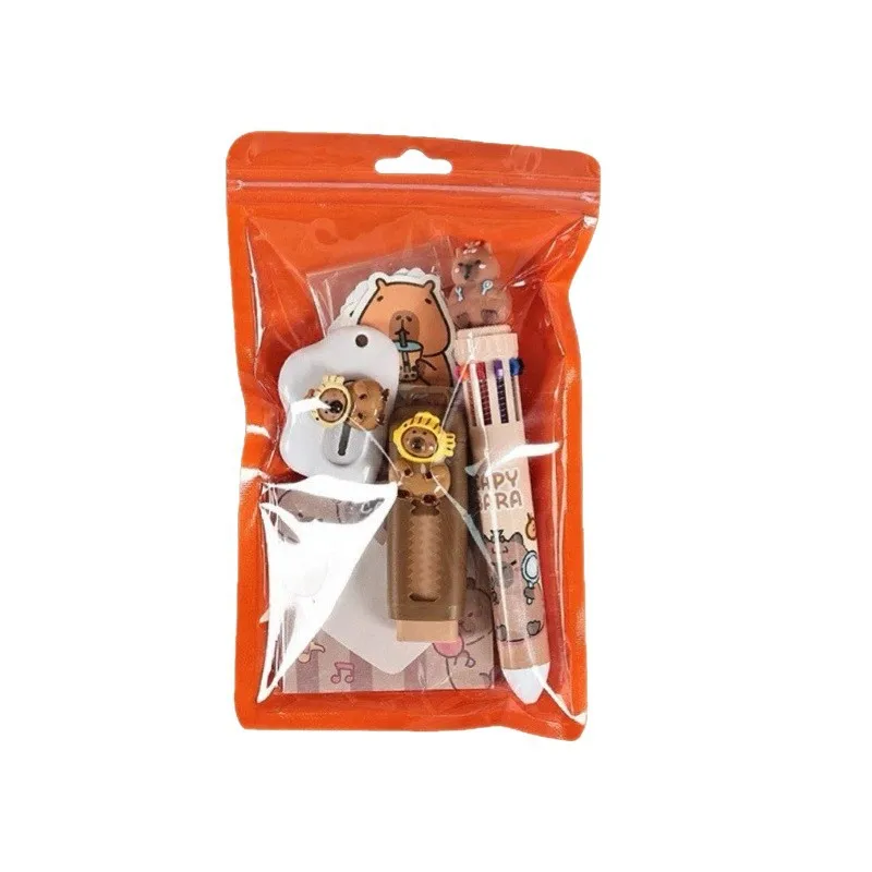 Kapibara Stationery Set Primary School Students Learning Gifts End of Term Prizes Souvenirs Lovely Supplies Office Cultural thumbnail 5