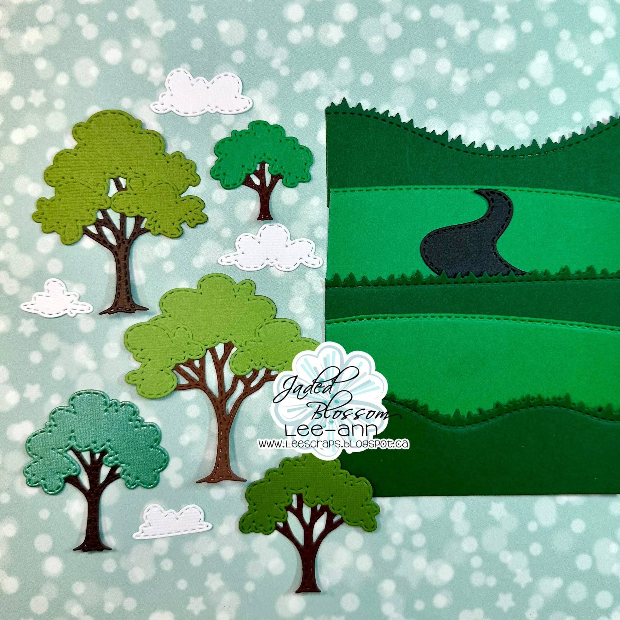 Spring Sence Bird Tree Metal Cutting Dies and Clear Stamp for Card Making Handmade Paper Card Craft Album Scrapbooking Decor thumbnail 2