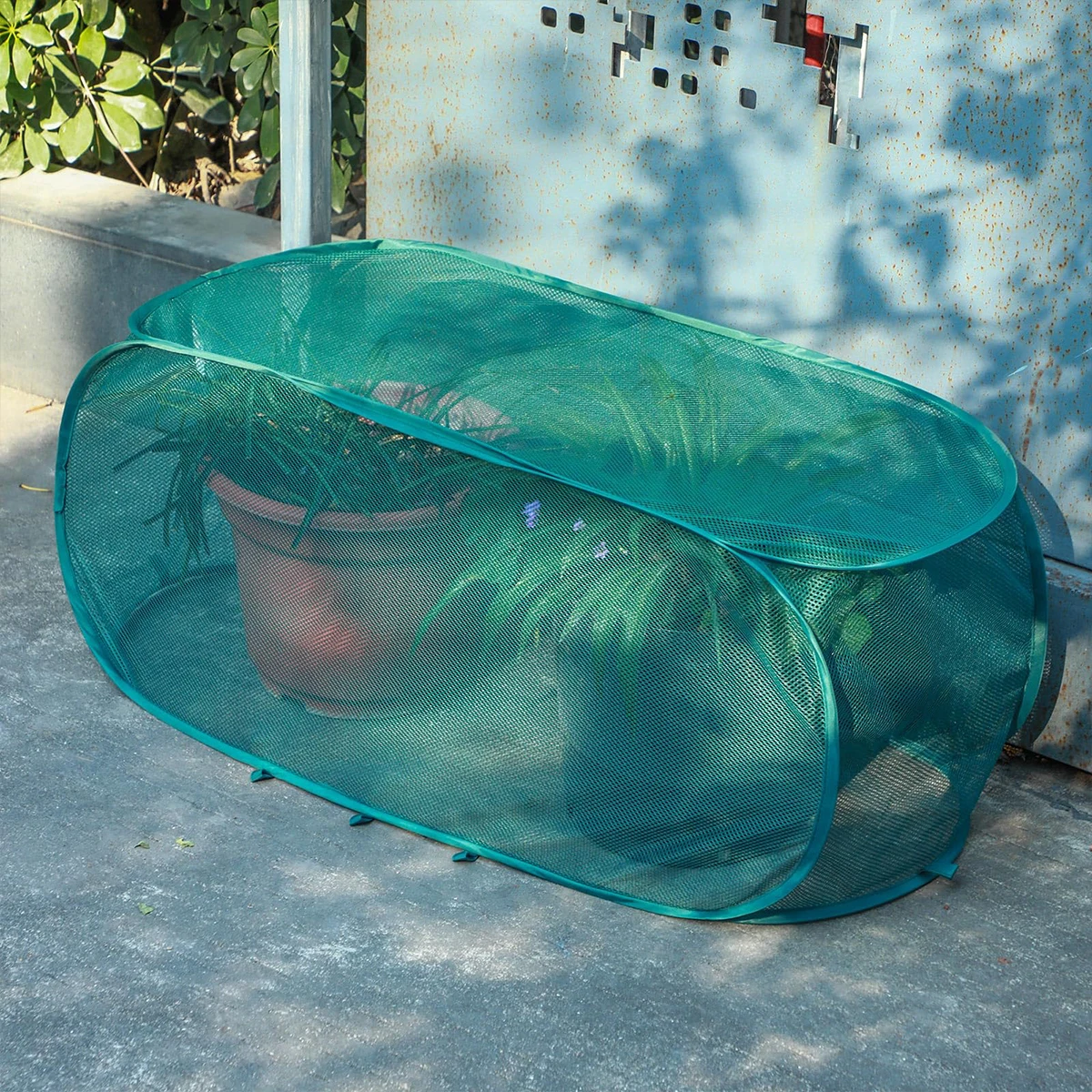 Pop Up Garden Mesh Plant Cover Seedlings Large Vegetable Supplies Indoor Gardening Greenhouse Accessories Plants Covers Products thumbnail 4