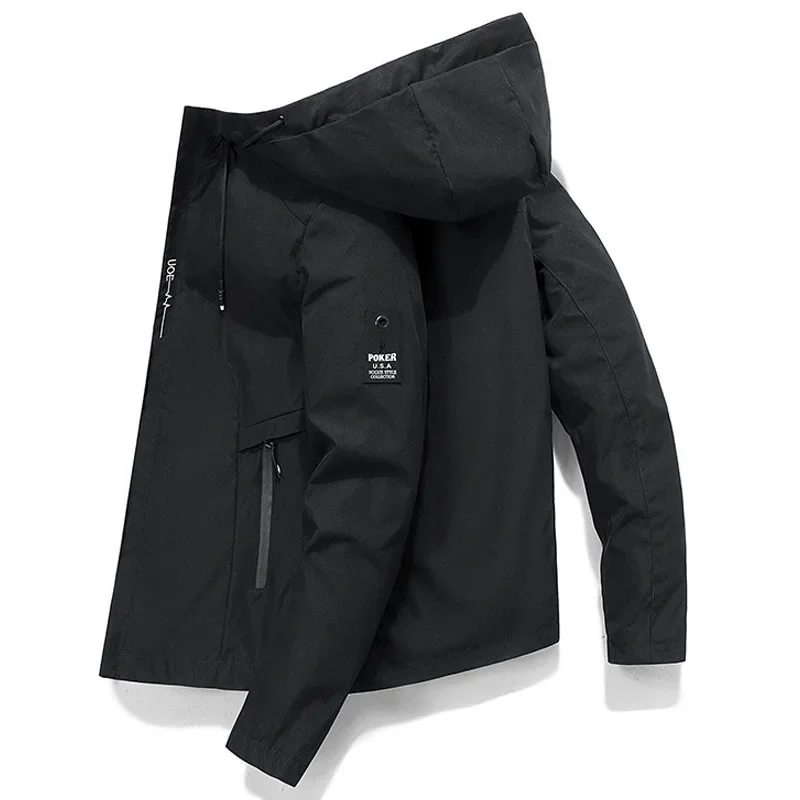 Spring and Autumn Outdoor Men's Jacket Slim Fit The Fabric Is Windproof and Breathable Mountaineering Travel Jacket for Couples thumbnail 5