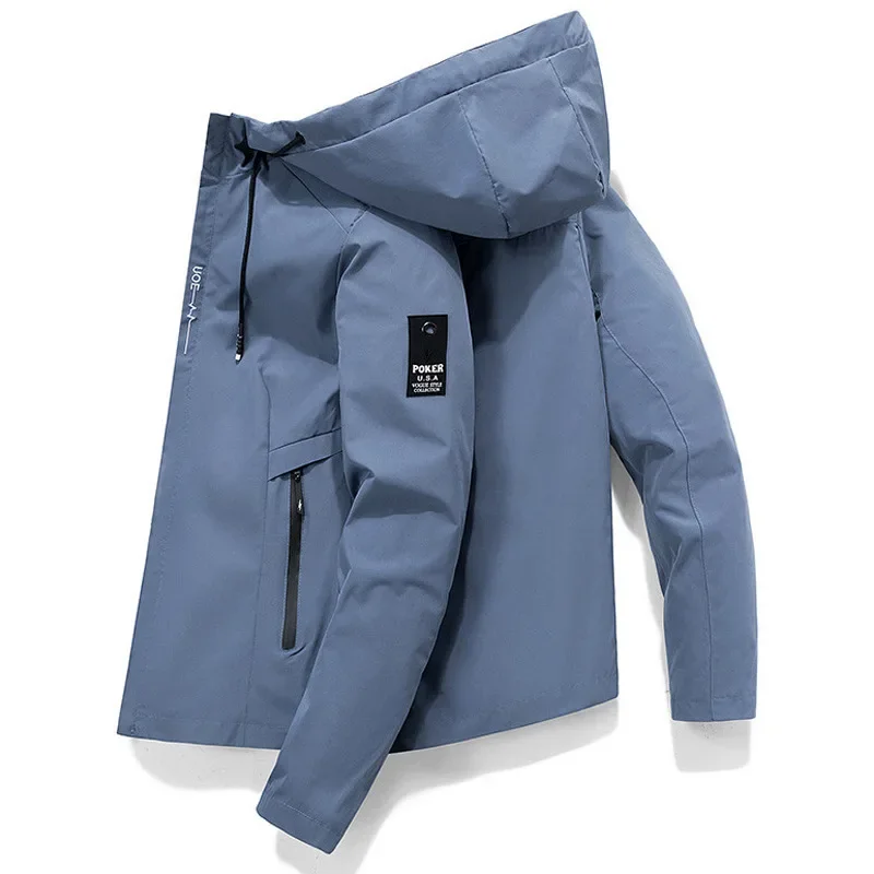 Spring and Autumn Outdoor Men's Jacket Slim Fit The Fabric Is Windproof and Breathable Mountaineering Travel Jacket for Couples thumbnail 6