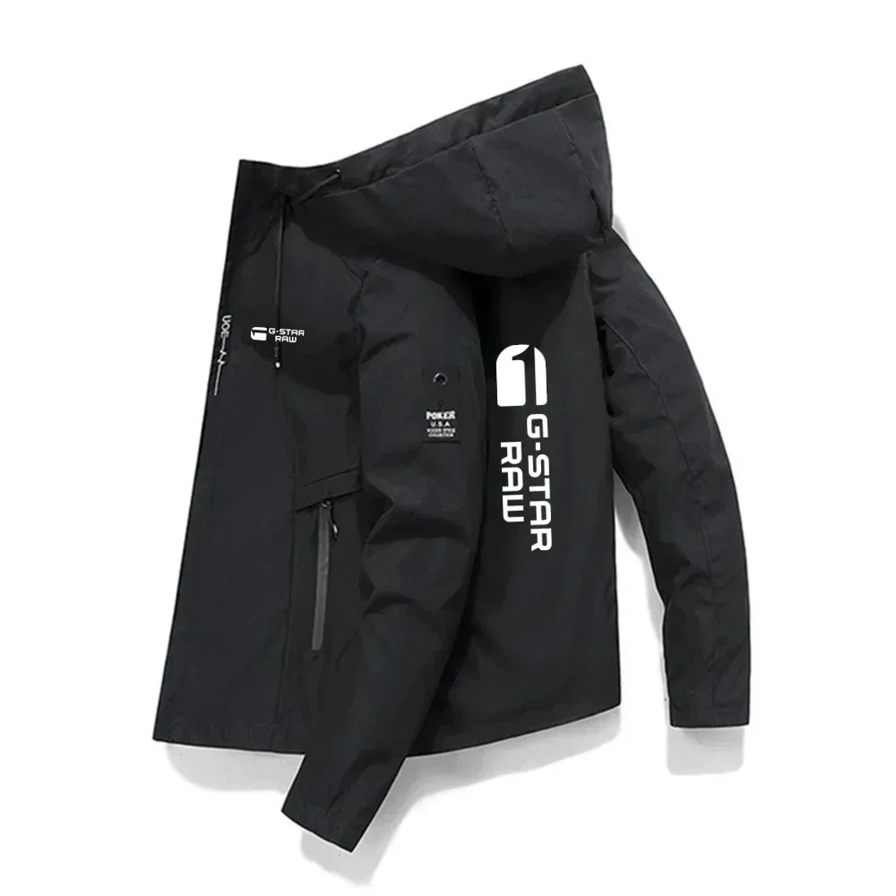 Korean New Men's Printed Outdoor Sports Jackets for the Autumn and Winter Men's Windproof Fashionable Casual Coats & Jackets