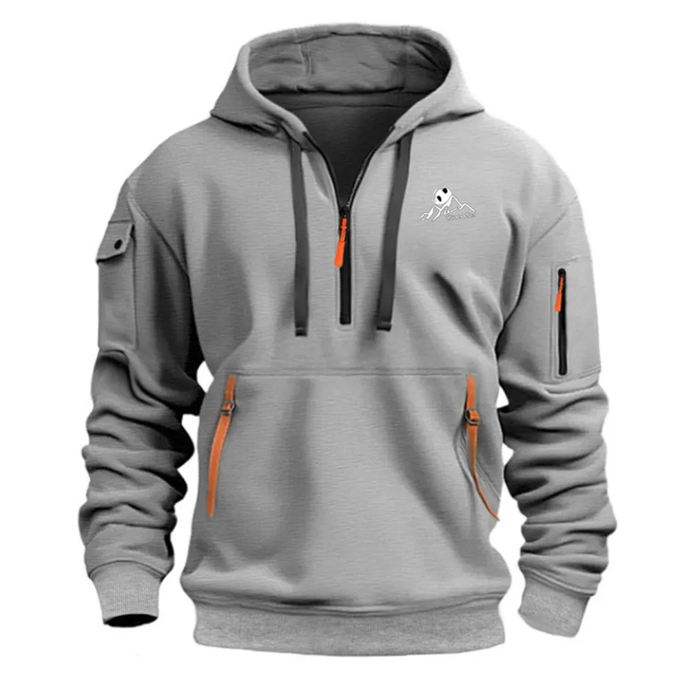 Men's motorcycle hooded sweatshirt, 2D printed sports jacket, fashionable men's pullover shirt, factory price upon purchase thumbnail 5