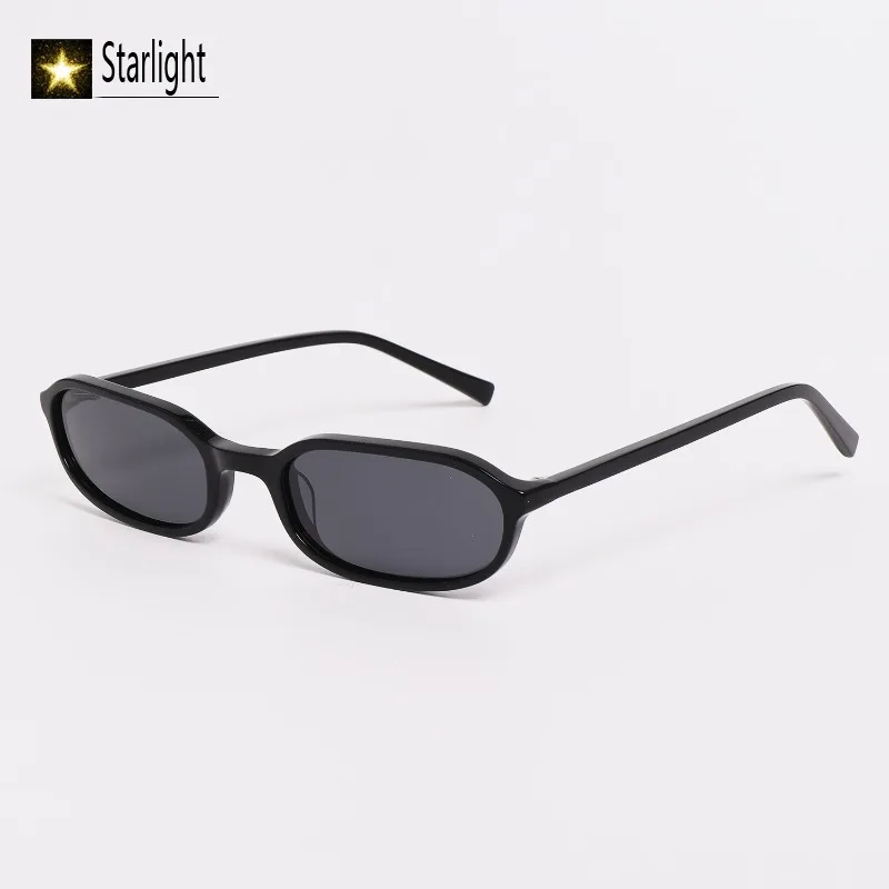 2026 Summer Polarized Sunglasses Women Small Frame Acetate Glasses Woman UV Protection Beach Eyeglass Frame Men Outdooor Driving thumbnail 4