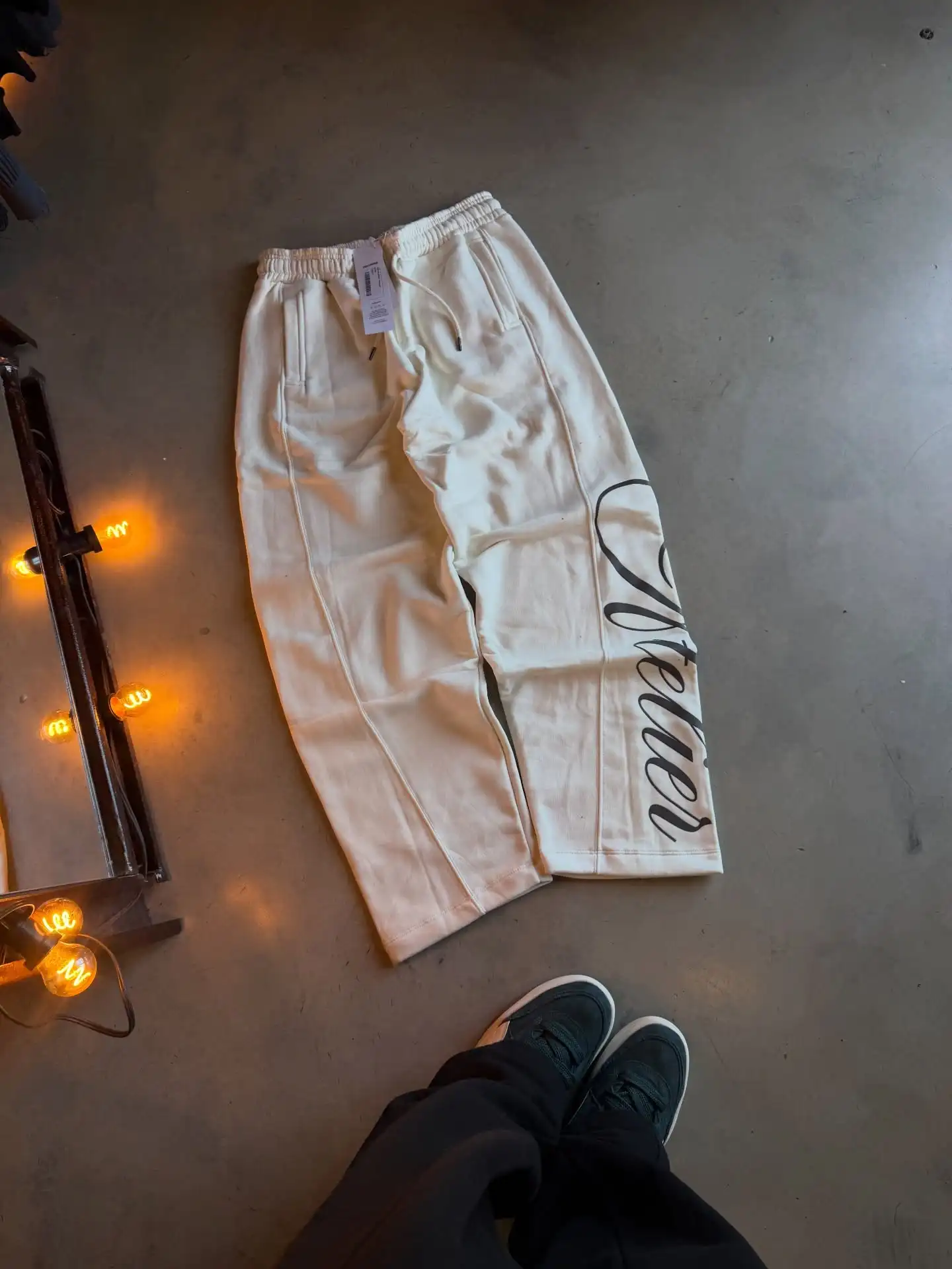 European and American New Clothing Suit Letter Watermark Oversized Hoodie Men Y2K Casual Comfortable Sports Pants Women thumbnail 3