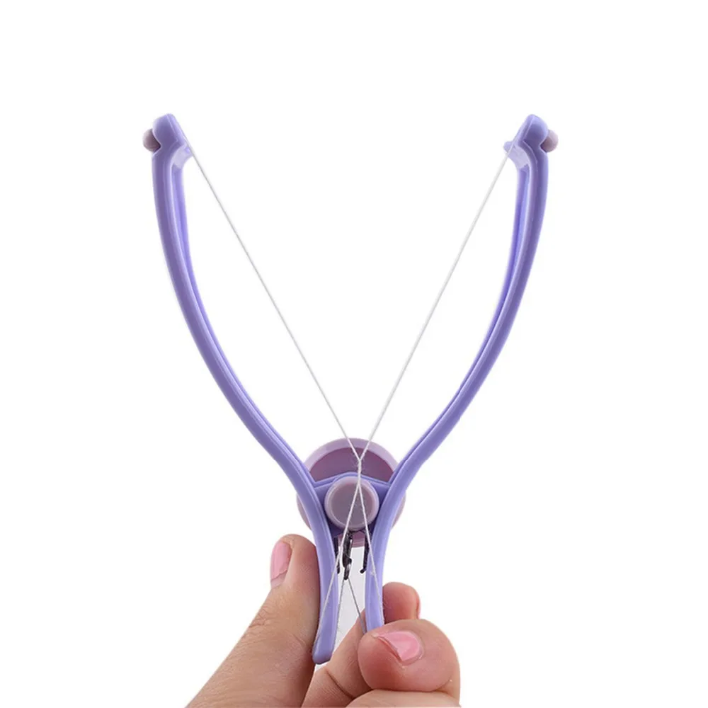 1 Pcs Protable Mini Spring Threading Epilator Women Facial Hair Remover Face Cheeks Leg Arm Eyebrow Epilator Tool Dropshipping thumbnail 2
