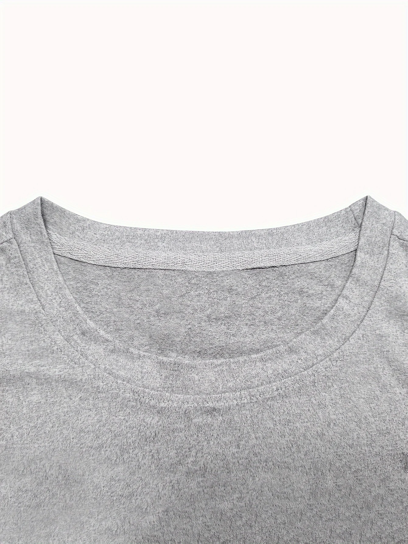 Summer 100% pure cotton men's fashionable casual GOD FIRST letter pattern printed loose round neck short sleeved T-shirt top thumbnail 3