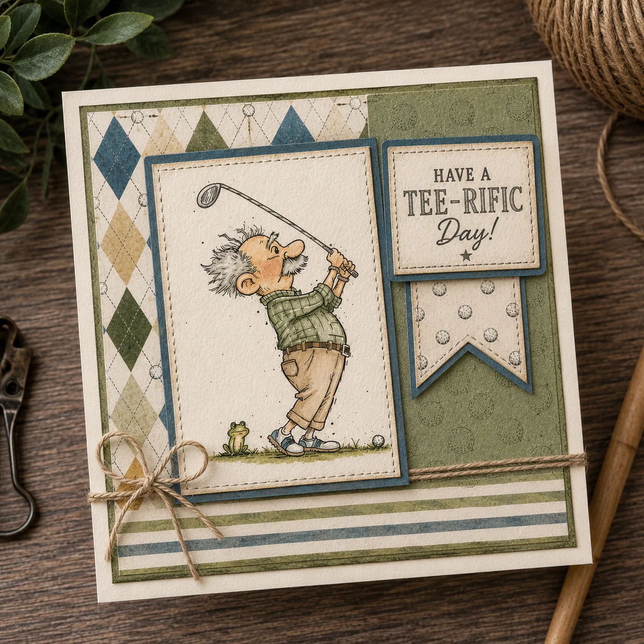Funny Golf Cute Horse New 2026 metal cut dies and clear Stamps scrap booking to make paper  engraving frames card craft set thumbnail 2