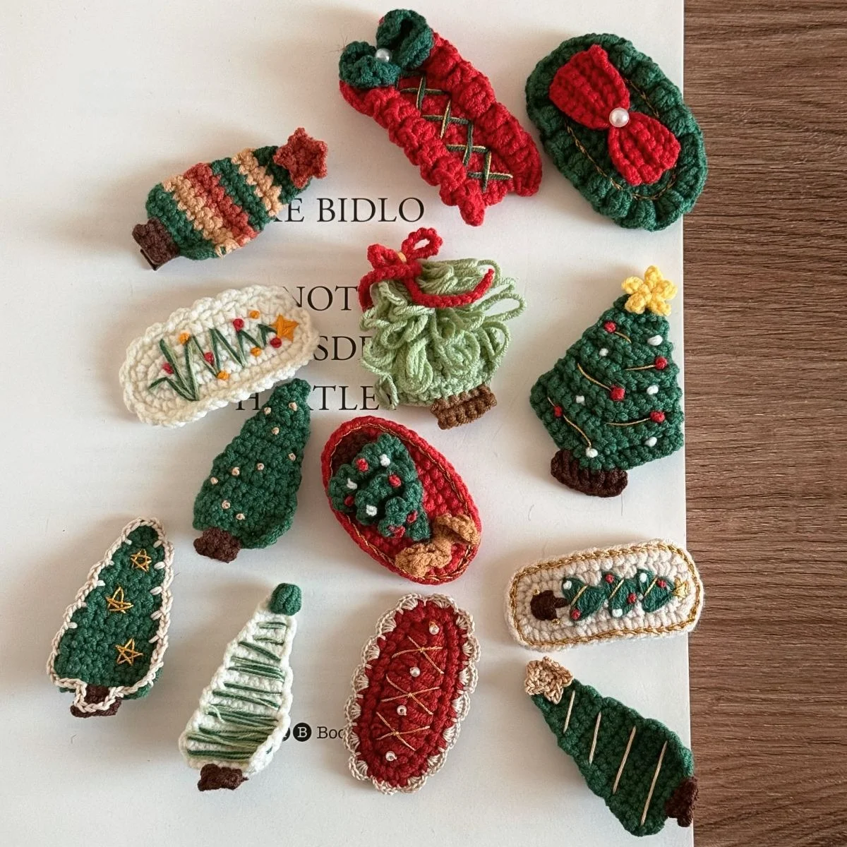 Festival Cute Wool BB Clip Children Bang Hair Clip Party Hair Ornament thumbnail 2