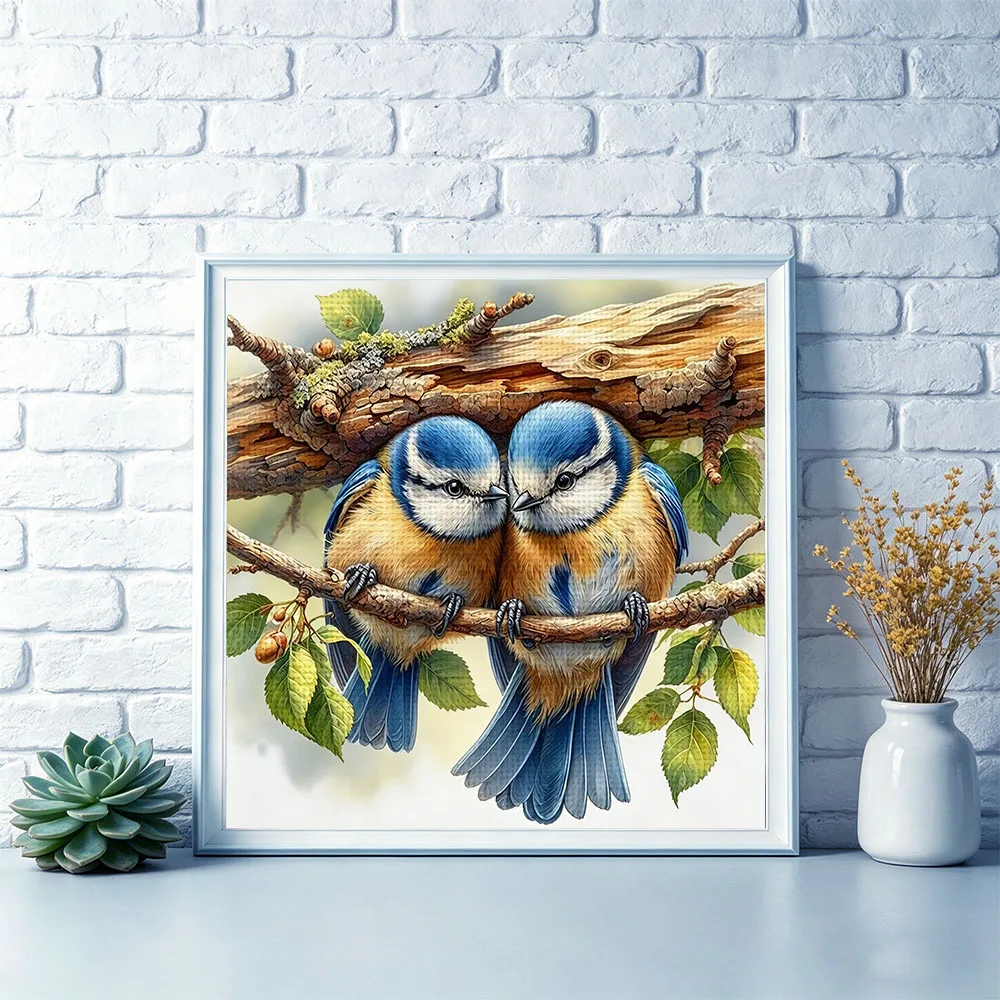 HUACAN Embroidery Packages Bird Animal Cross Stitch 11CT Hobbies Creative Printed Canvas 11CT Needlework Wall Decor thumbnail 3
