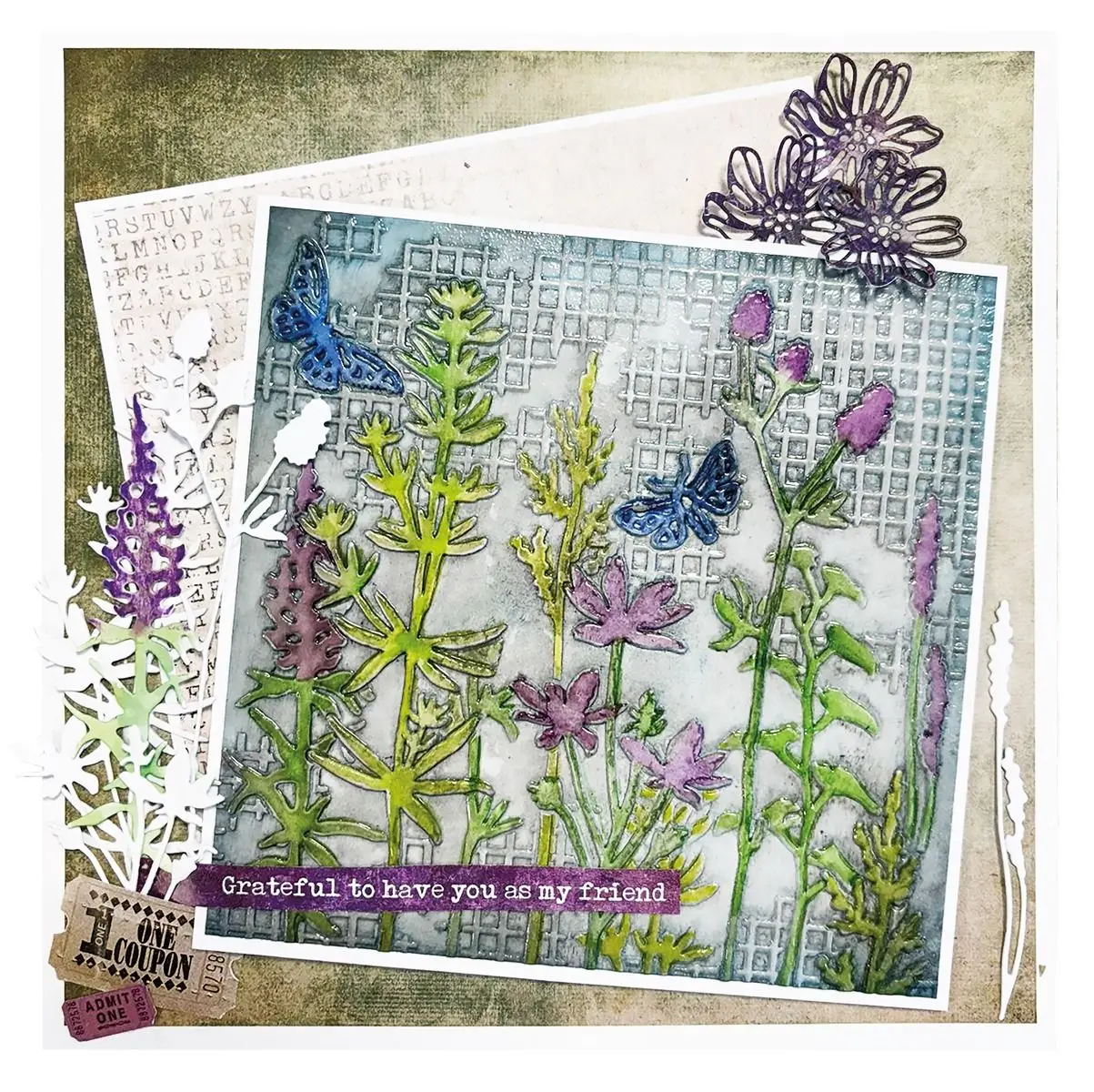 Butterflies like to fly among flower clusters Stamps And Dies Stencil New Arrival 2026 Scrapbook Diary Decoration Stencil Emboss thumbnail 6