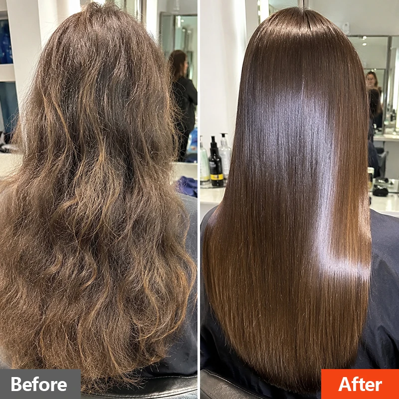 PURC Brazilian Keratin Hair Treatment for Curly Damaged Hair Straightening Smoothing Scalp Treatment Purifying Shampoo Hair Care thumbnail 4