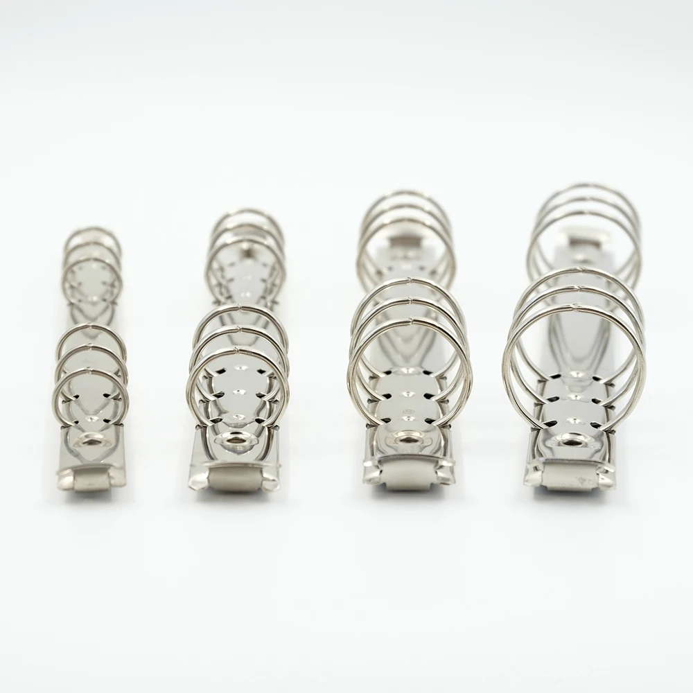 Loose-Leaf Notebook Binder Metal Clip Ring for A4 B5 A5 A6 A7 B7 Sizes 1.5/2/3cm Diameter DIY School Supply Accessories thumbnail 3