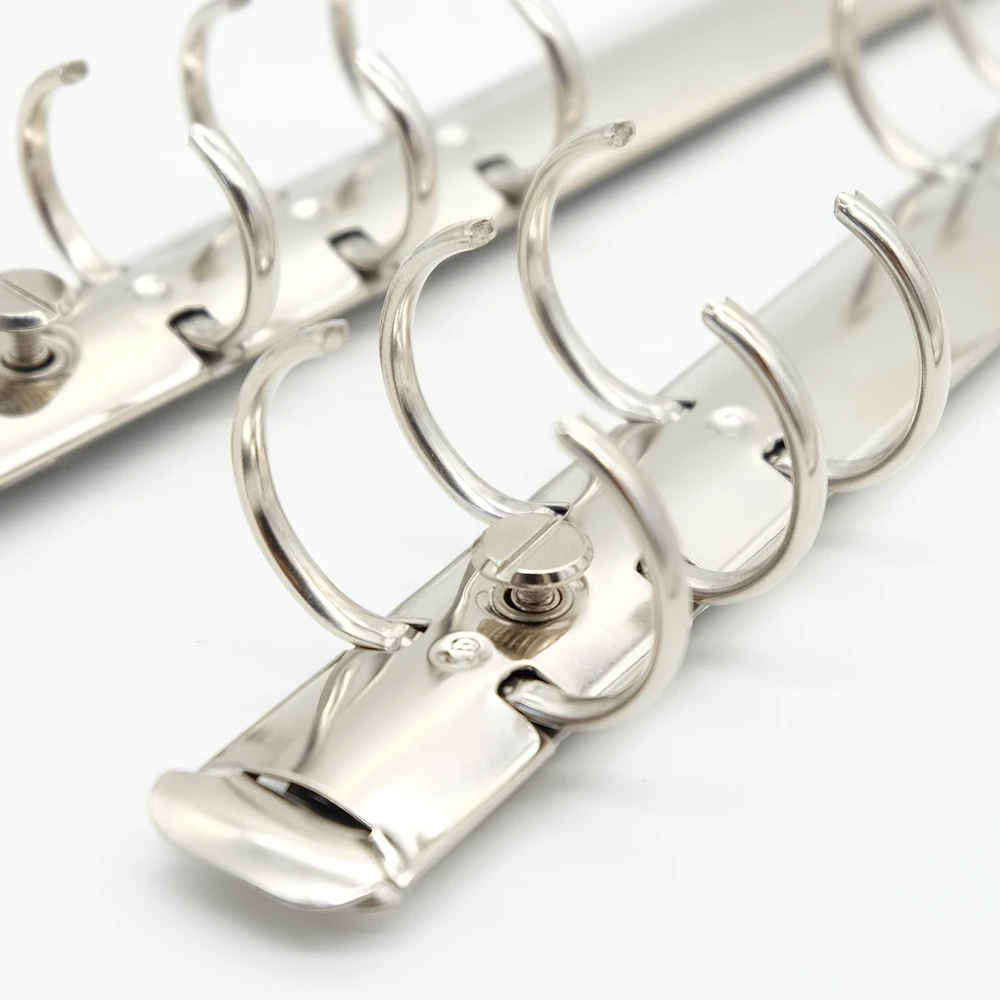 Loose-Leaf Notebook Binder Metal Clip Ring for A4 B5 A5 A6 A7 B7 Sizes 1.5/2/3cm Diameter DIY School Supply Accessories thumbnail 4