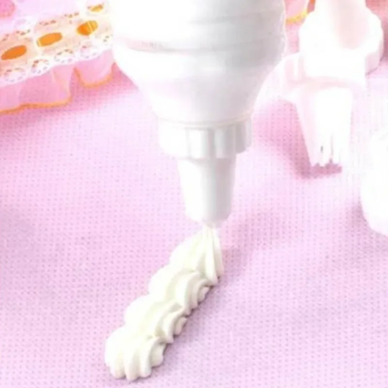 Delicate Cake Decorating Icing Piping Cream Syringe Tips 8 Nozzles Set Tool for kitchen baking use thumbnail 4