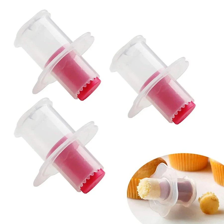 Kitchen Cake Tools Cupcake Muffin Cake Corer Plunger Cutter Pasty Decorating Divider Mould thumbnail 2