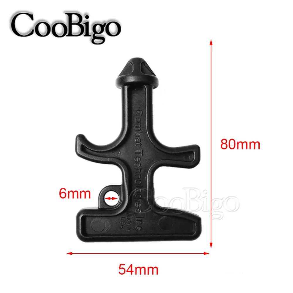 1pcs Plastic Self Defense Stinger Weapons Self-defense Duron Keychain Ring Keyring Drill Mini Personal Security Protection Tool thumbnail 2