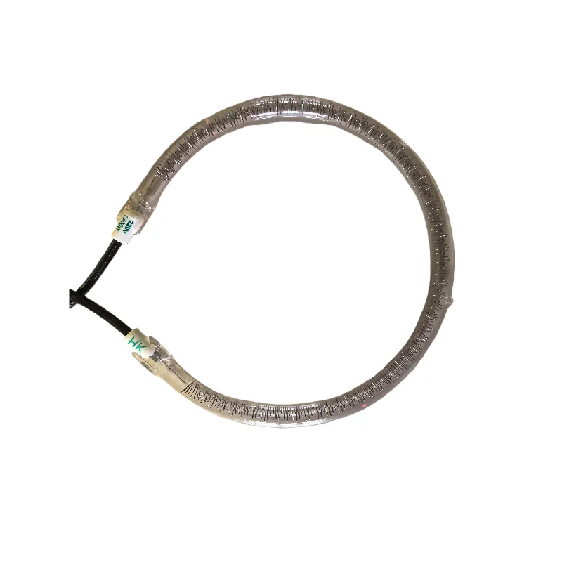 220 Voltage Convection oven parts air fryer parts round glass heating tube 1300W 14cm thumbnail 3